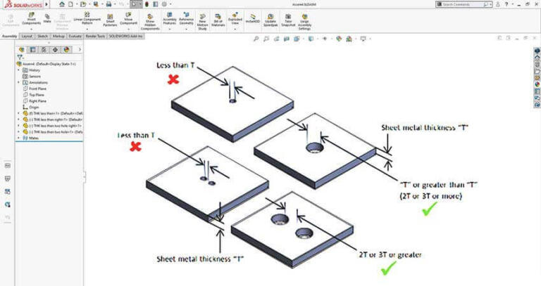 4 Best Practices Of Sheet Metal Modeling For Fabrication Hitech