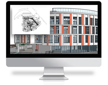 Coordinated 3D Architectural Model for a 4-storey Residential Project, UAE