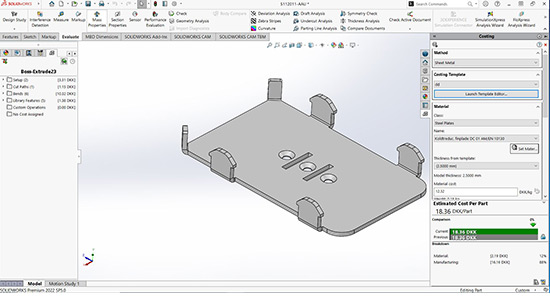 costing-solidworks