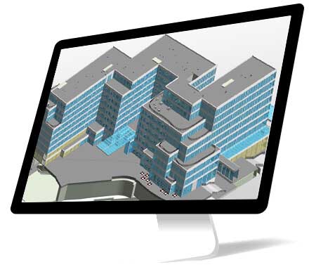 4D BIM Modeling of a Multistorey Mixed-use Building, UK