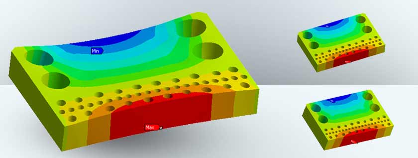 Material Thickness based on Structural Analysis