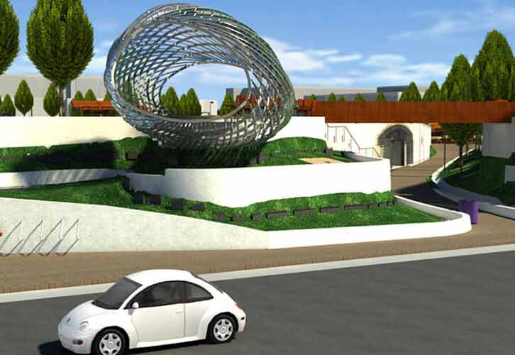3D BIM Modeling of a Public Park in California, USA