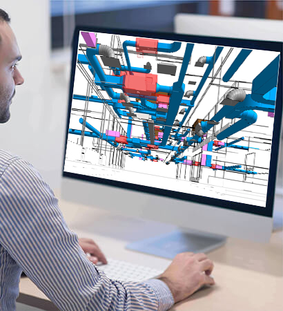 3D Model for HVAC Design Calculations