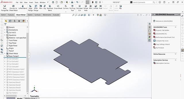 Base Flange